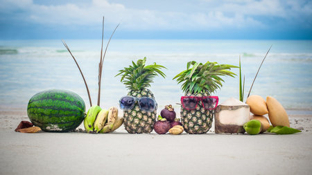 海のパイナップルの写真 イラスト素材一覧 10 013件 ストックフォトのamanaimages Plus