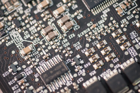 Computer board hardware motherboard microelectronics Server CPU chip semiconductor circuit core...