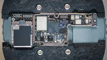 Computer board hardware motherboard microelectronics Server CPU chip semiconductor circuit core...