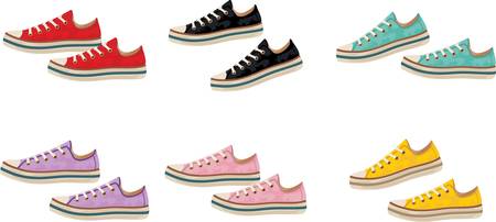 Sneakersのイラスト素材