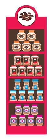 Regiments with coffee banksのイラスト素材