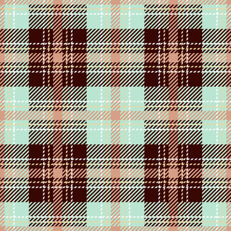 Seamless vector patterns in beige blue colorsのイラスト素材