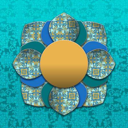 Abstract 3D vector design. のイラスト素材