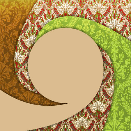 Abstract 3D vector design. のイラスト素材