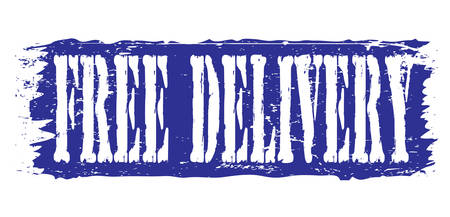 free deliveryのイラスト素材