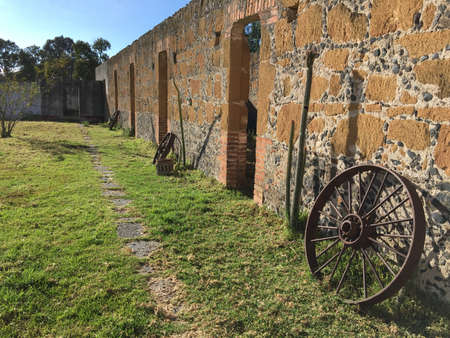 Hacienda wallの写真素材