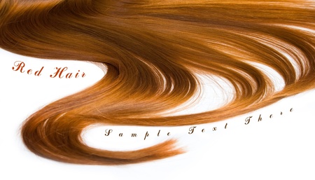 Beautiful shiny healthy hair textureの写真素材