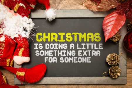Christmas Is Doing a Little Something Extra For Someoneの写真素材