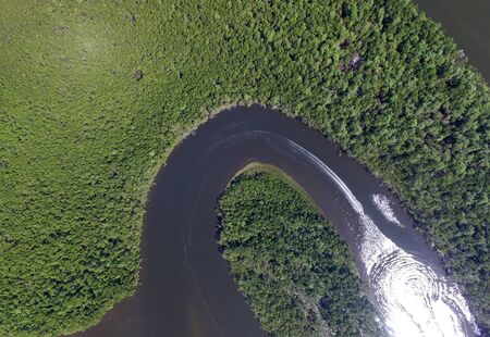 Top view of Sao Sebastiao mountains, Brazilの写真素材