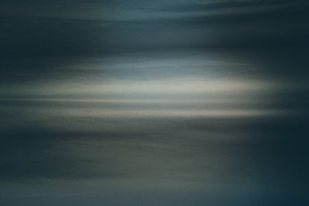Bluish gray textured background.