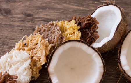 Cocada a typical brazilian sweet. Coconut sweet.の写真素材