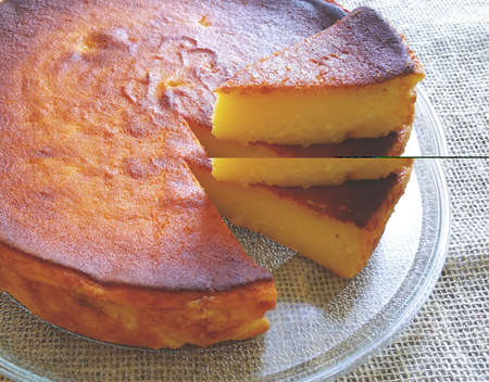 Delicious homemade Cassava Cake.