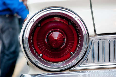 Car rear lightの写真素材