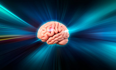 a quantum brain in the near future image generated with artificial intelligence