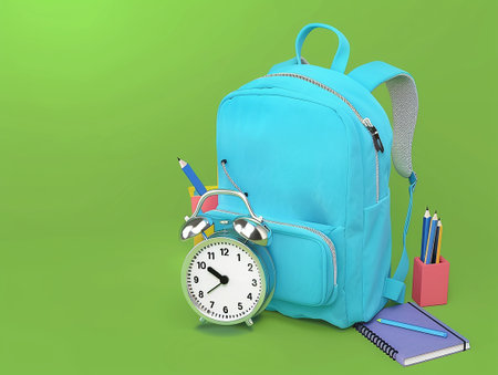 School accessoriesの写真素材