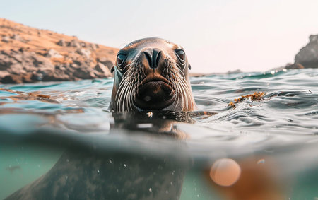 a sea lion in southern Chile