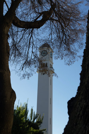 The bell tower of the University of Concepcion in Chile