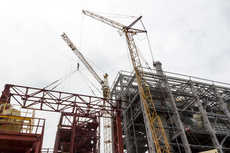 parts and elements of the enterprise 
under constructionの写真素材