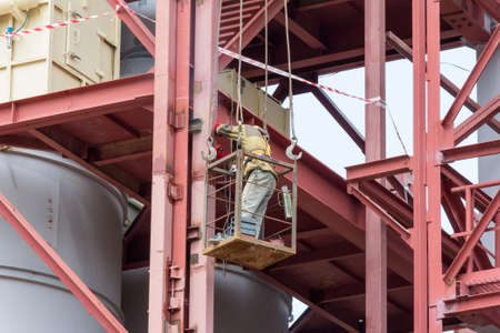 parts and elements of the enterprise under constructionの写真素材