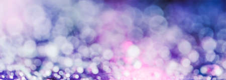 festive colorful background blur with round spotsの写真素材