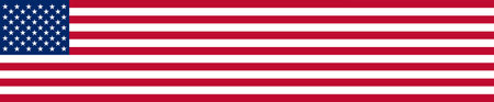banner with the American flagの写真素材