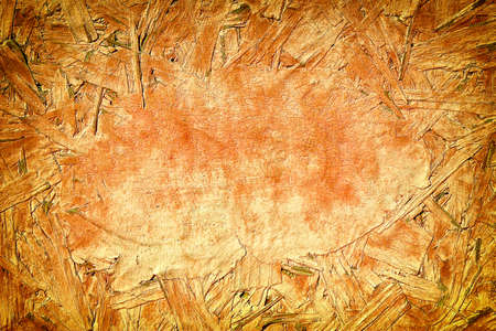 Very old yellow wall with cracks. Suitable for backgroundの写真素材