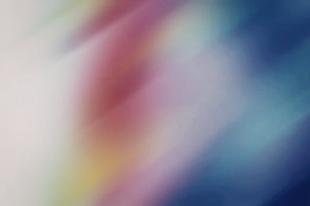 A mesmerizing abstract background featuring a blend of pastel colors, including pink, purple, blue, and green, creating a soft gradient effect.の写真素材