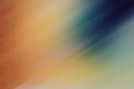 A visually appealing rainbow gradient background with a blurred effect, showcasing a range of vibrant colors.の写真素材