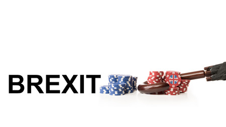 Great Britain leaves the European Unionの写真素材