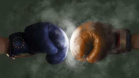 Nexit Symbol of the Referendum Netherlands vs EUの写真素材