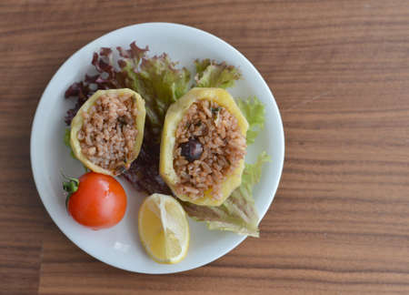 Stuffed Potatoesの写真素材