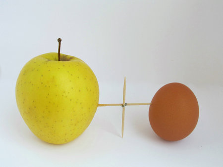Saying  for an apple and an egg 
