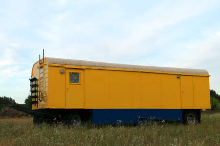 Caravan a little biggerの写真素材