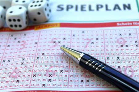 Lottery - winの写真素材