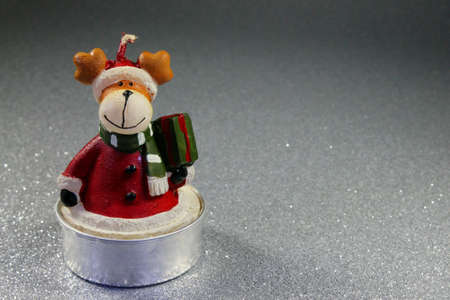 Candle - Reindeerの写真素材