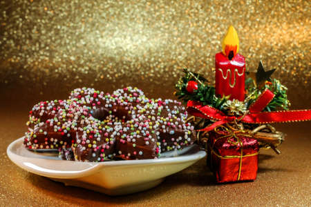 Gingerbreads - Christmas timeの写真素材