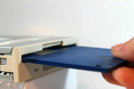  Old floppy driveの写真素材