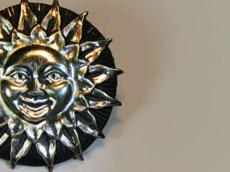 Sun - faceの写真素材