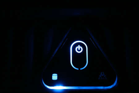 Power button PCの写真素材