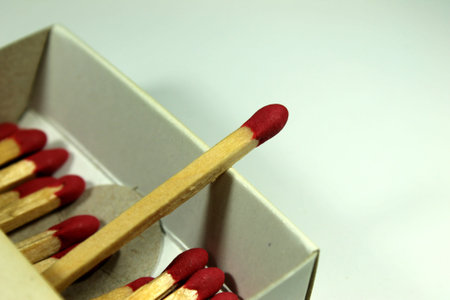 Matchstick in box