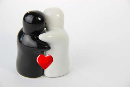 Lovers Salt and Pepper - Porcelainの写真素材
