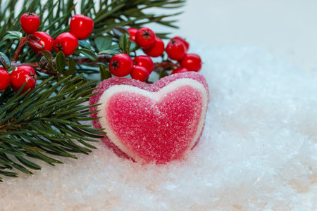 Christmas and heart