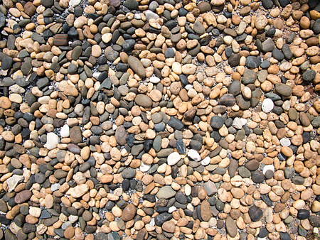 small rock floor suitable for pattern and backgroundの写真素材