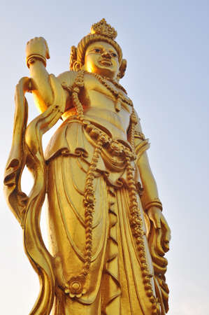 Glod Statueの写真素材