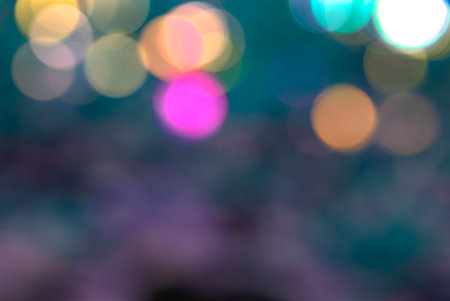 Colorful bokeh background