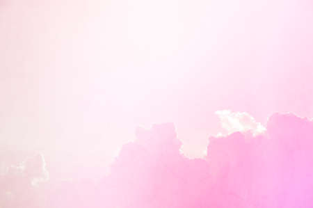 Pastel clouds and sky backgroundの写真素材
