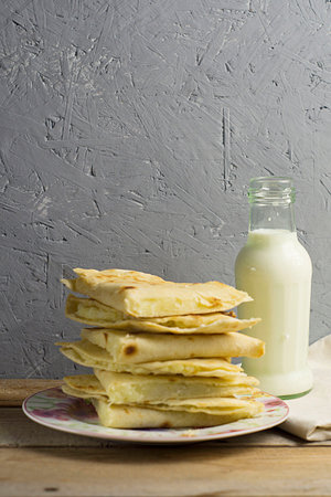 The national dish of Tatars - kystybyi.