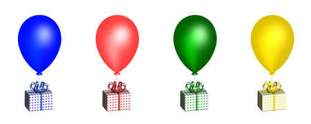 Balloons. 3Dの写真素材