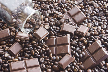 Coffee & Chocolateの写真素材