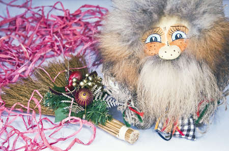 House man - in religious slavic beliefs the spirit living in the house. Some ceremonies, for example the invitation to house warming have been connected with belief in the House man in the new house, etc.の写真素材